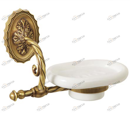 Мыльница MIGLIORE Edera ML.EDR-60.301.BR - бронза 