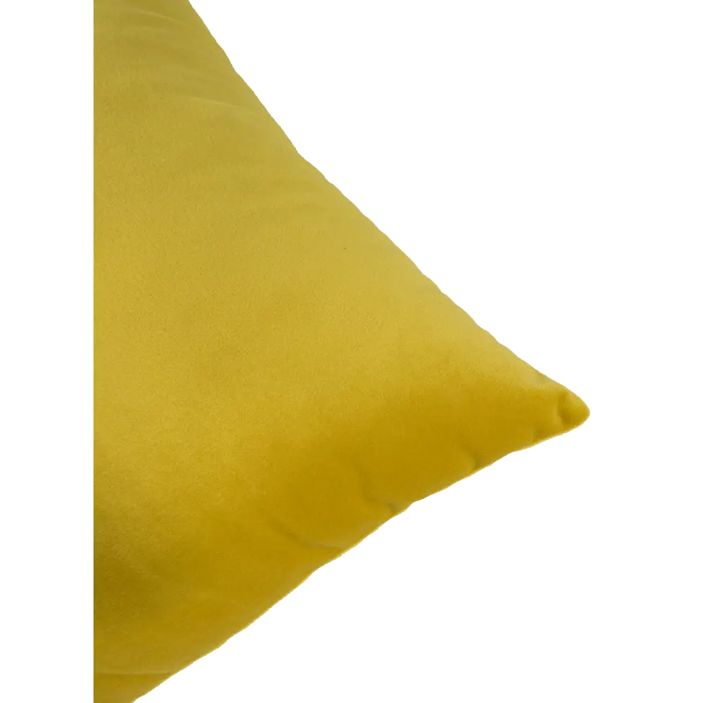 Подушка Бархат 40x40 см цвет желтый 82707635 STLM-2198046 LINEN WAY  - Вид №2