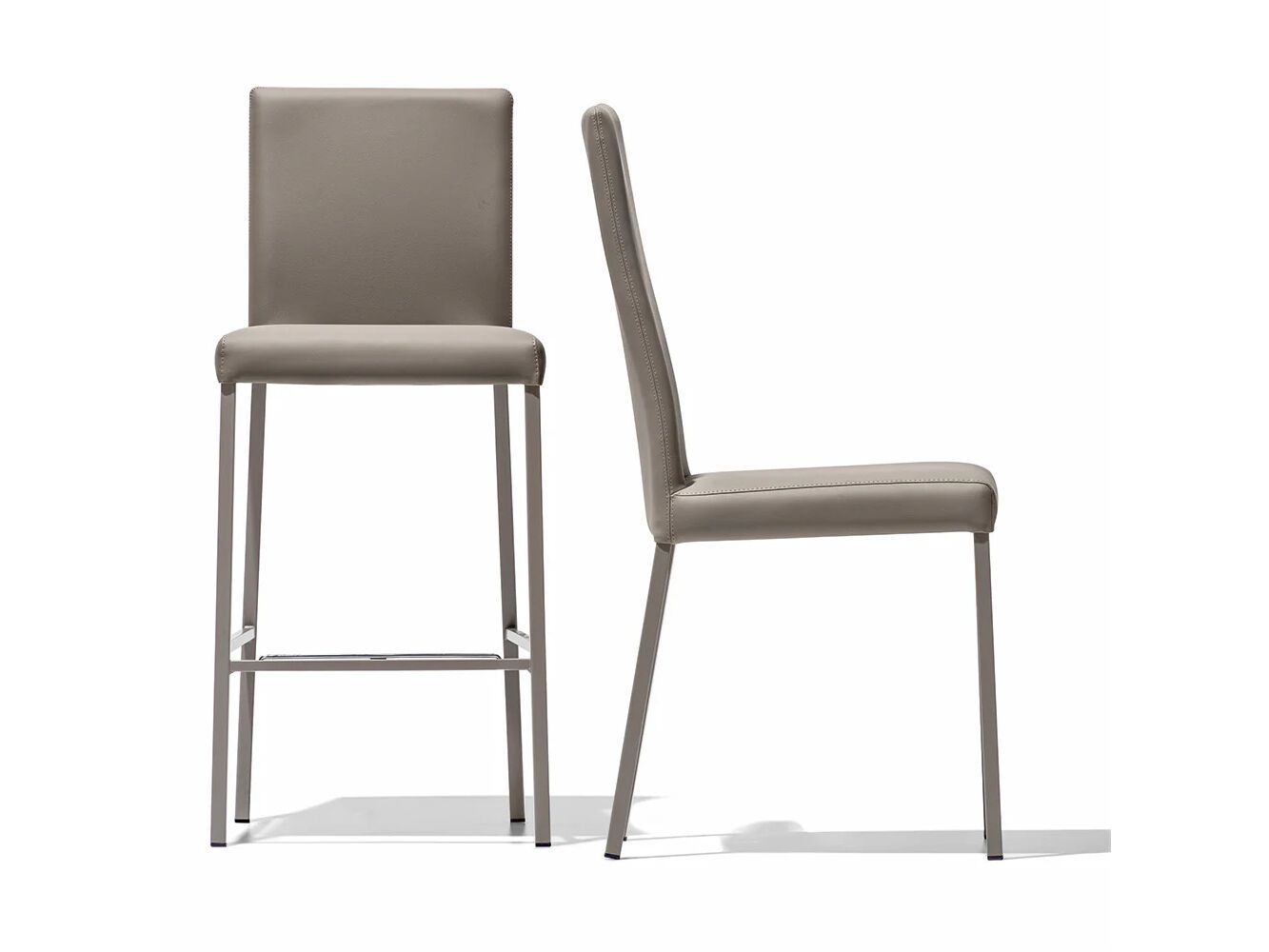 Высокий стул с мягким сиденьем Connubia GARDA ARCH-00074415 - Вид №1