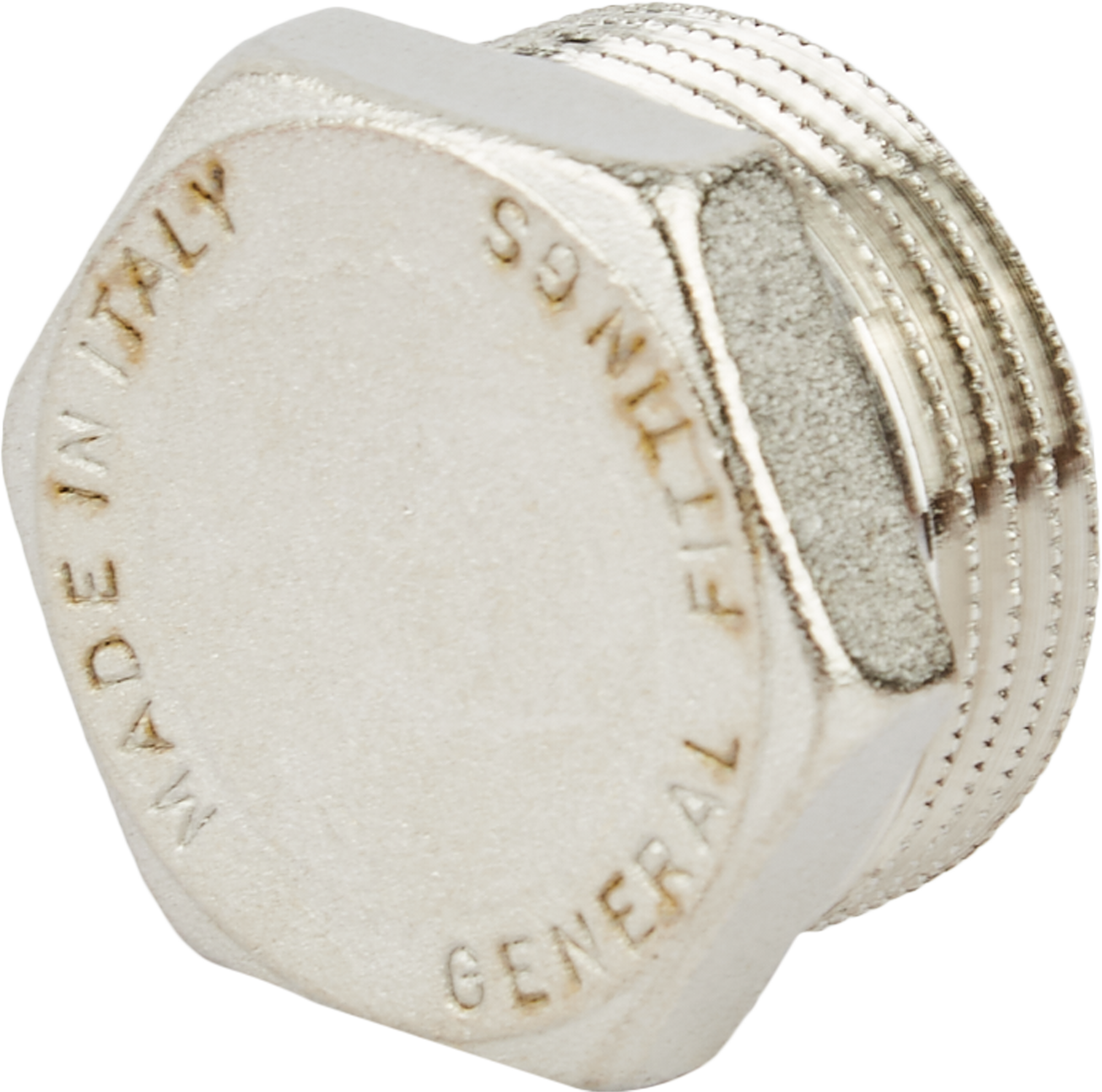 Заглушка STOUT для труб 1" никелированная латунь 82239011 STLM-0022671