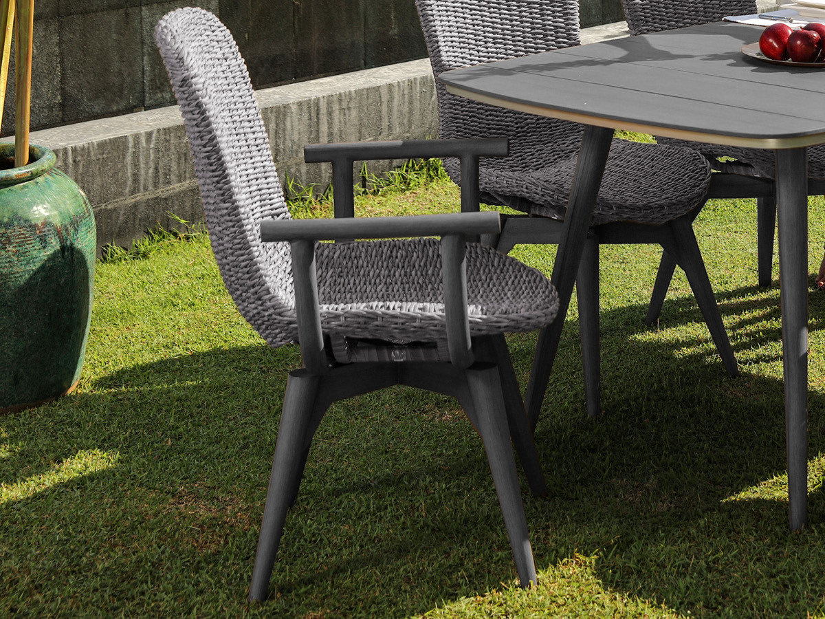 68.00.0380 Кресло Orlando Twist oyster / серый камень Mbm  - Вид №1