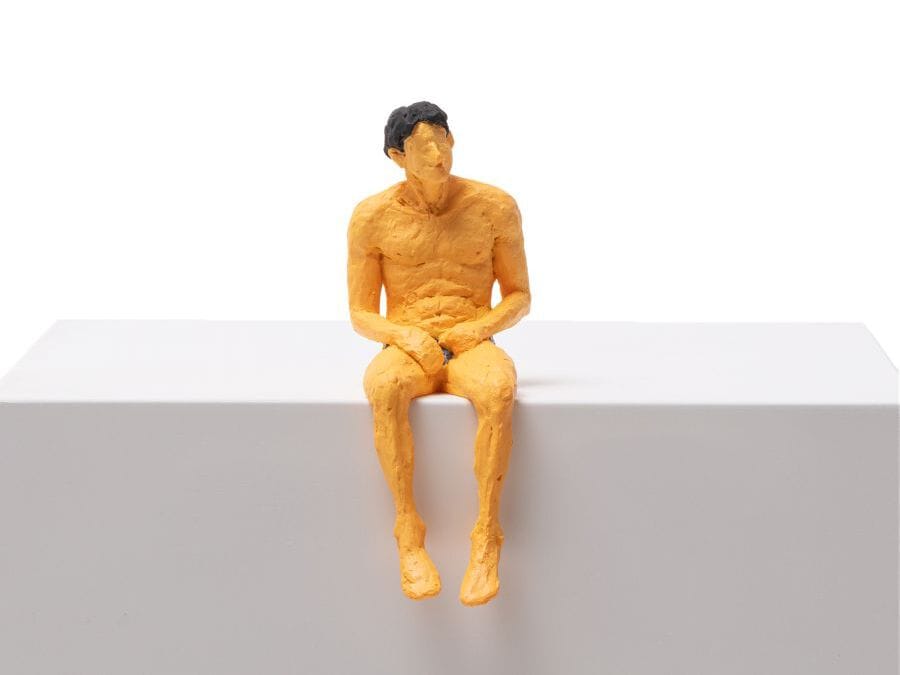 Безделушка из смолы Seletti LOVE IS A VERB ALBERTO ARCH-00003097