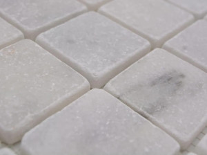 Мозаика из каррарского мрамора