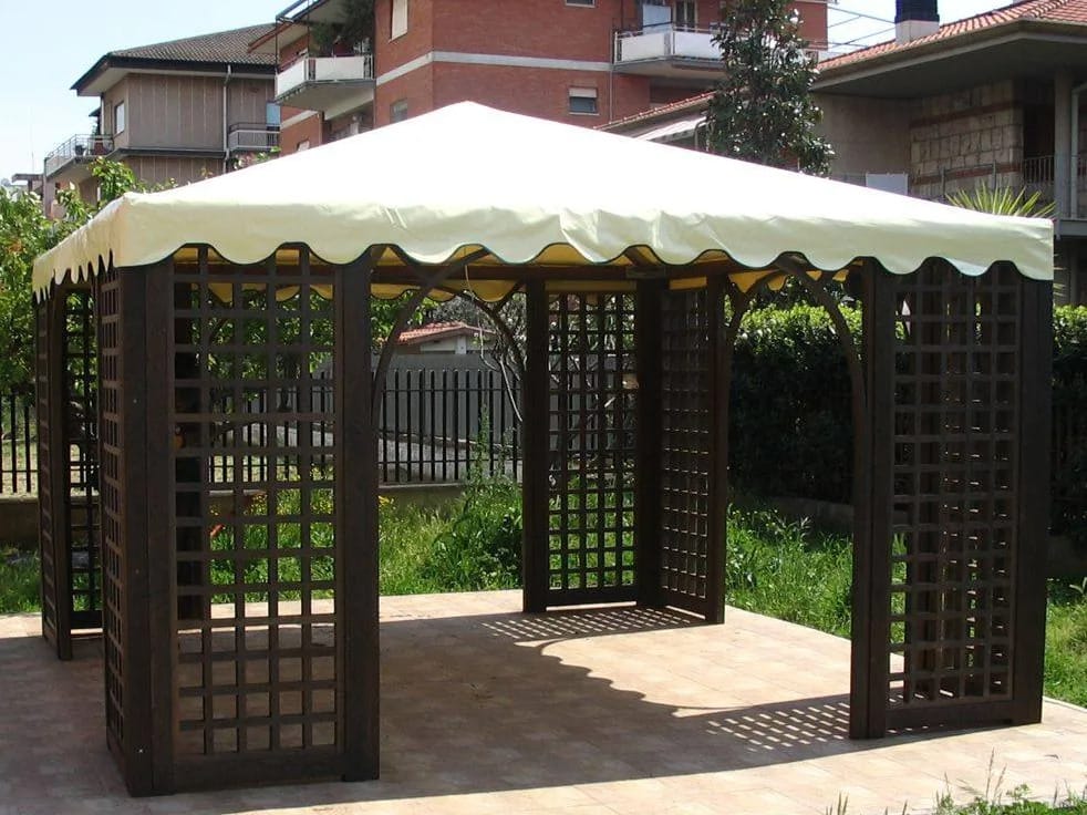 Gazebo in Strongplast e PVC EUROCOMITALIA Arredo Moderno ARCH-00122648