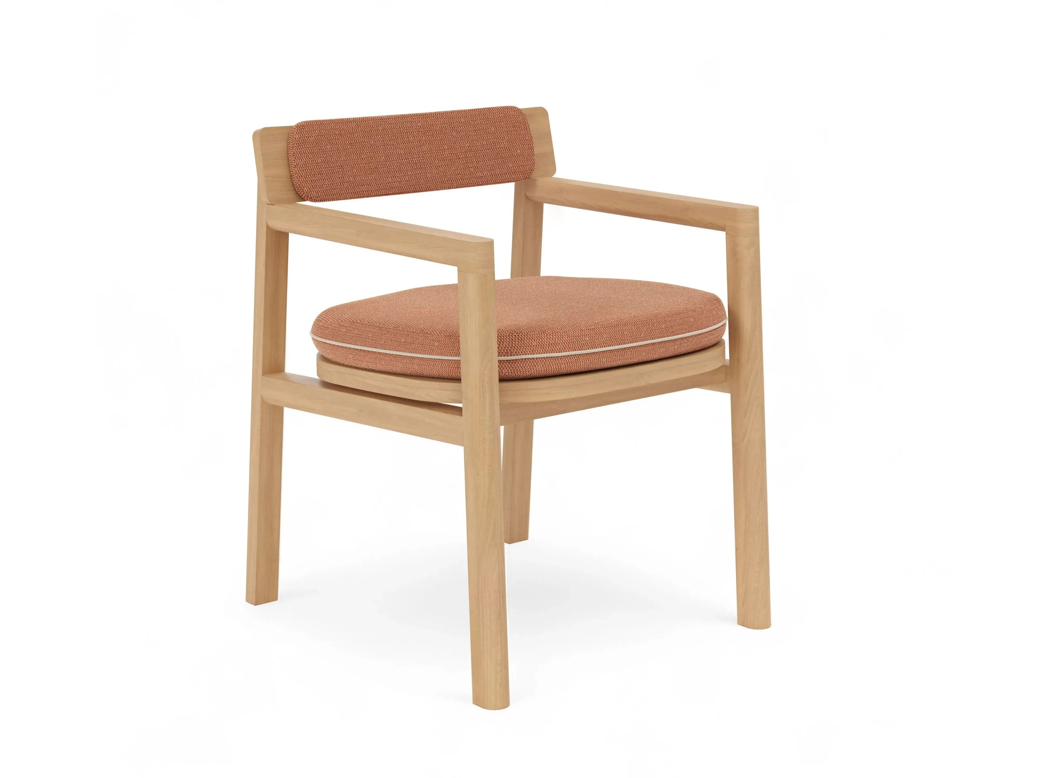 Садовый стул из тикового дерева с подушками Sunbrella FJAKA Oaza ARCH-00112850