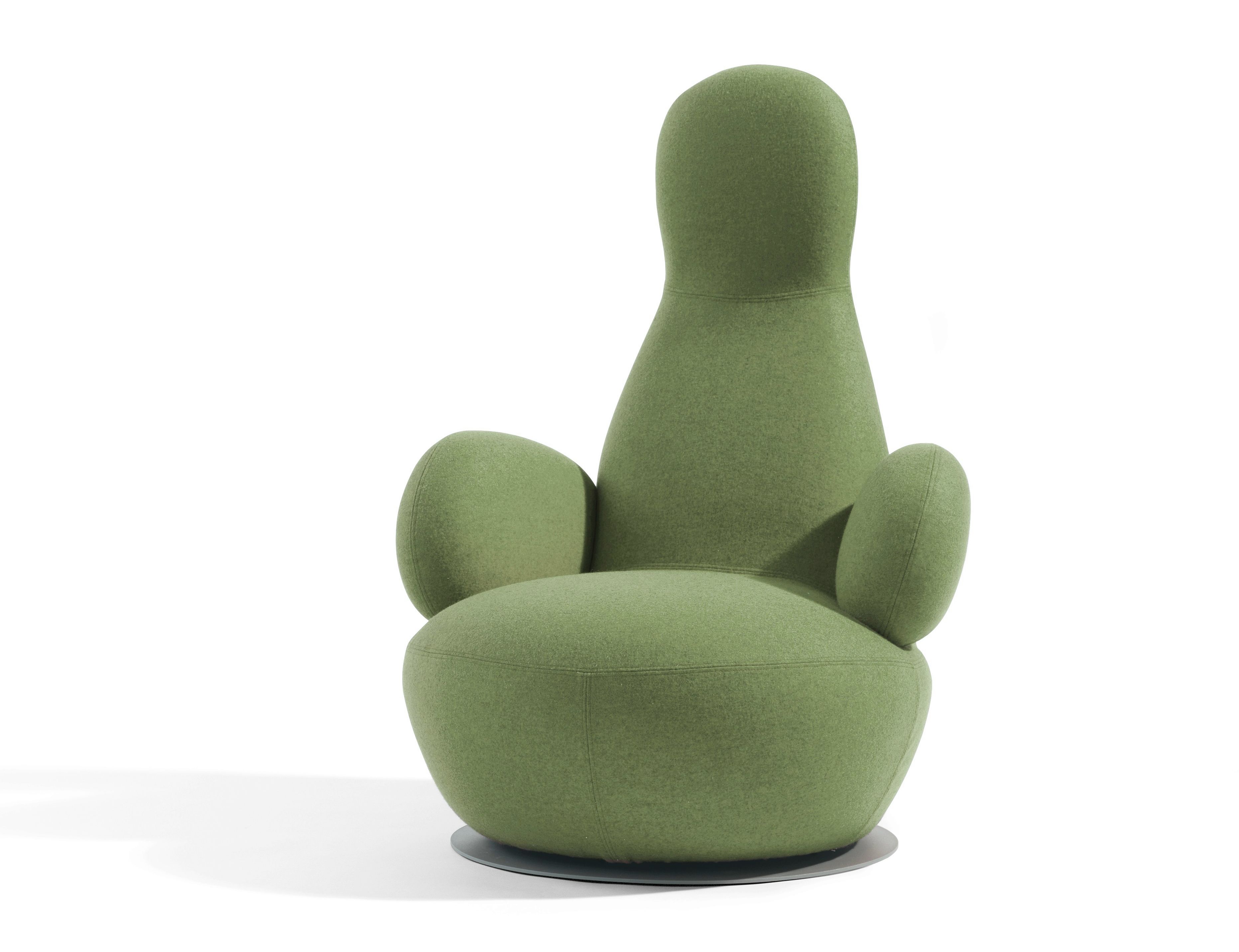 Вращающееся кресло с подлокотниками Bla Station Oppo ARCH-00067713 - Вид №3