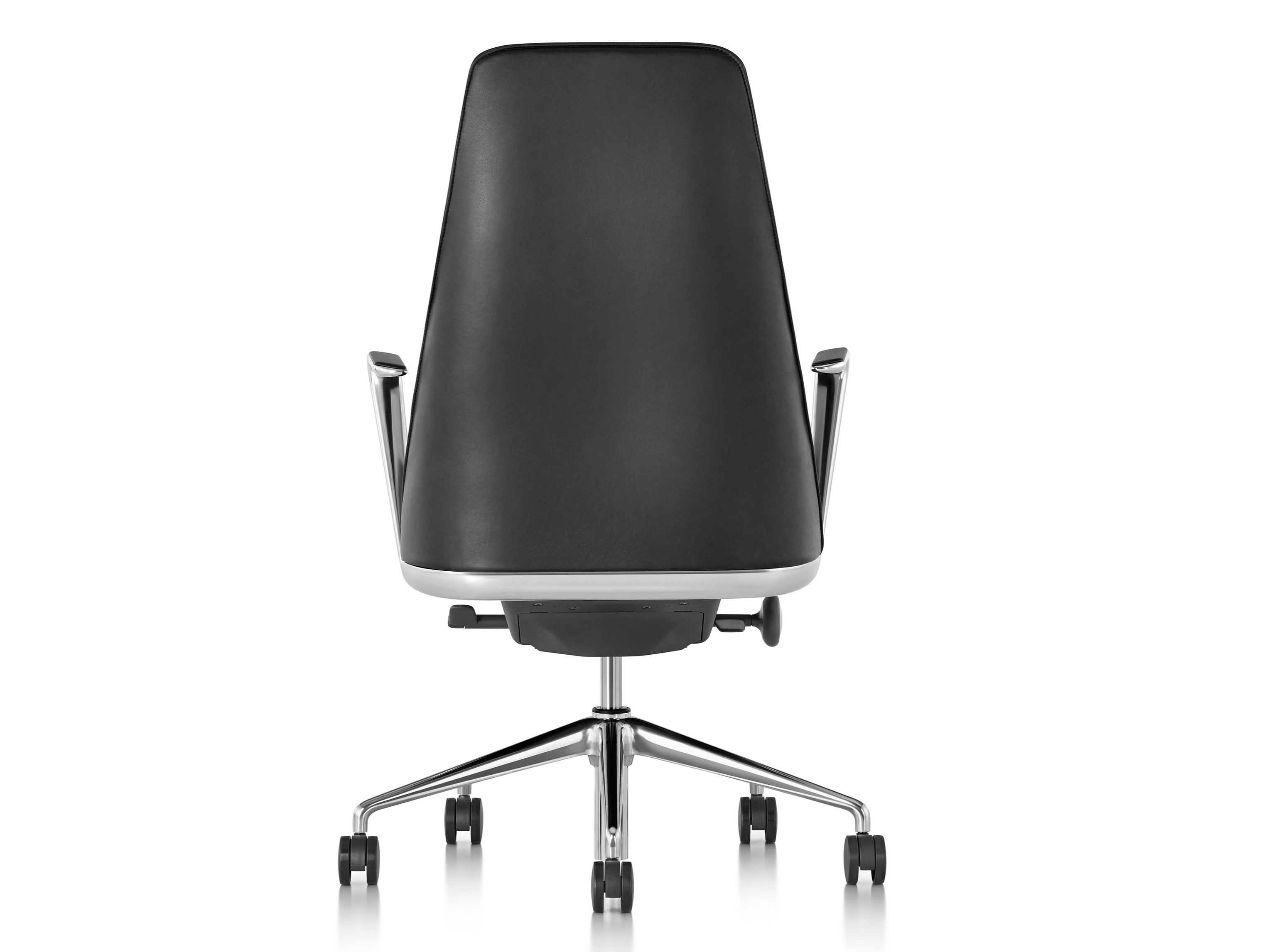 Кожаное вращающееся офисное кресло с высокой спинкой Herman Miller конус ARCH-00106072 - Вид №3