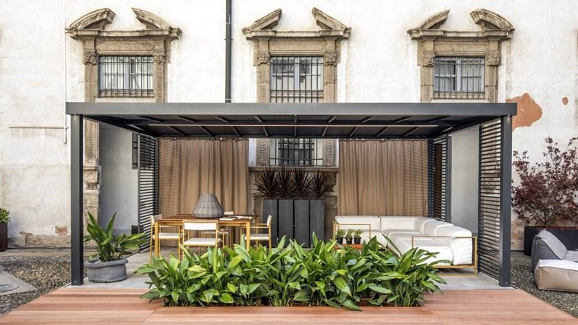 UNOSIDER Беседка из алюминия с порошковым покрытием sun-id-1357820 - Вид №1