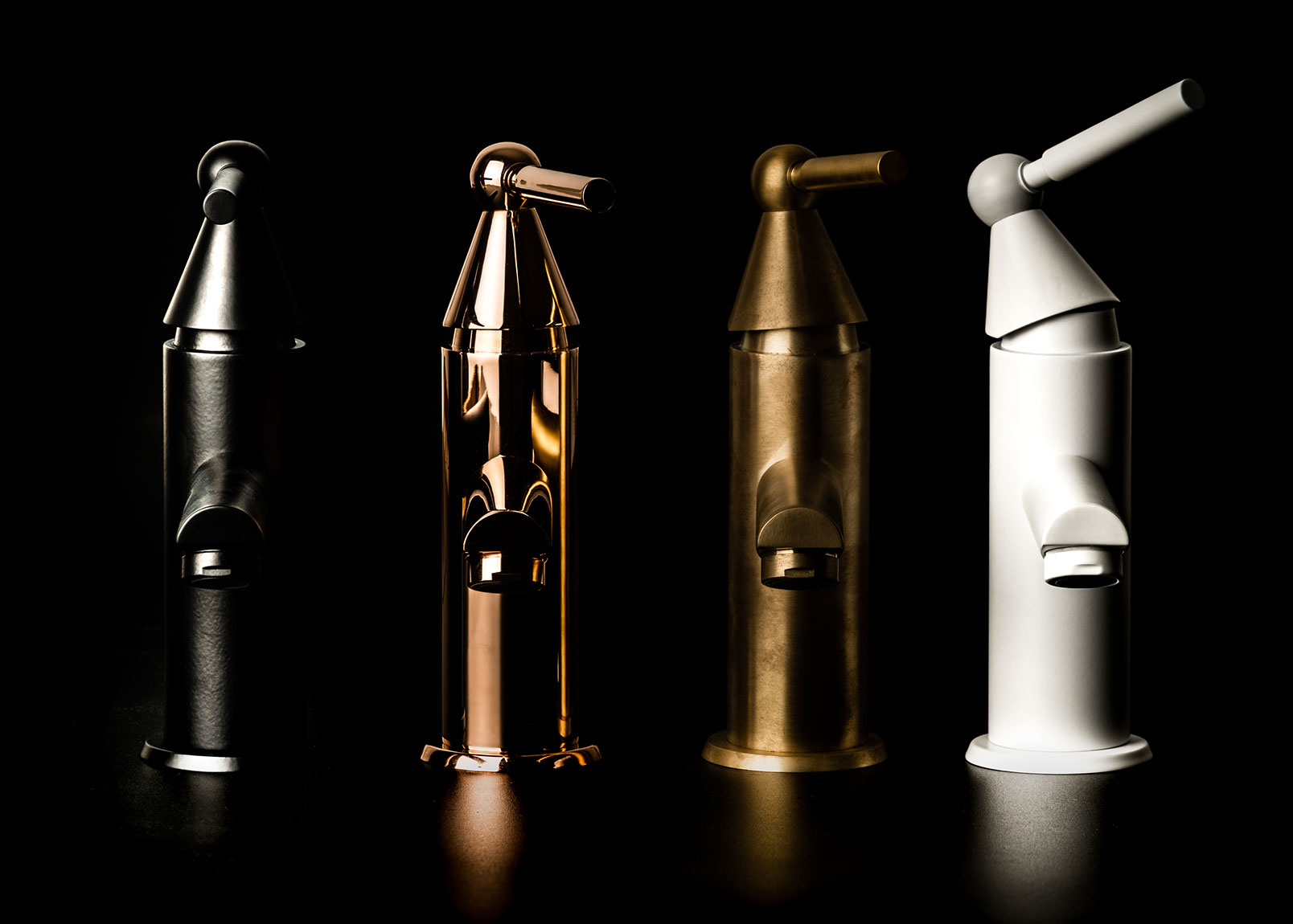 3925 Смеситель для душа однорычажный, настенный наружный Nicolazzi Series Torre  - Вид №2