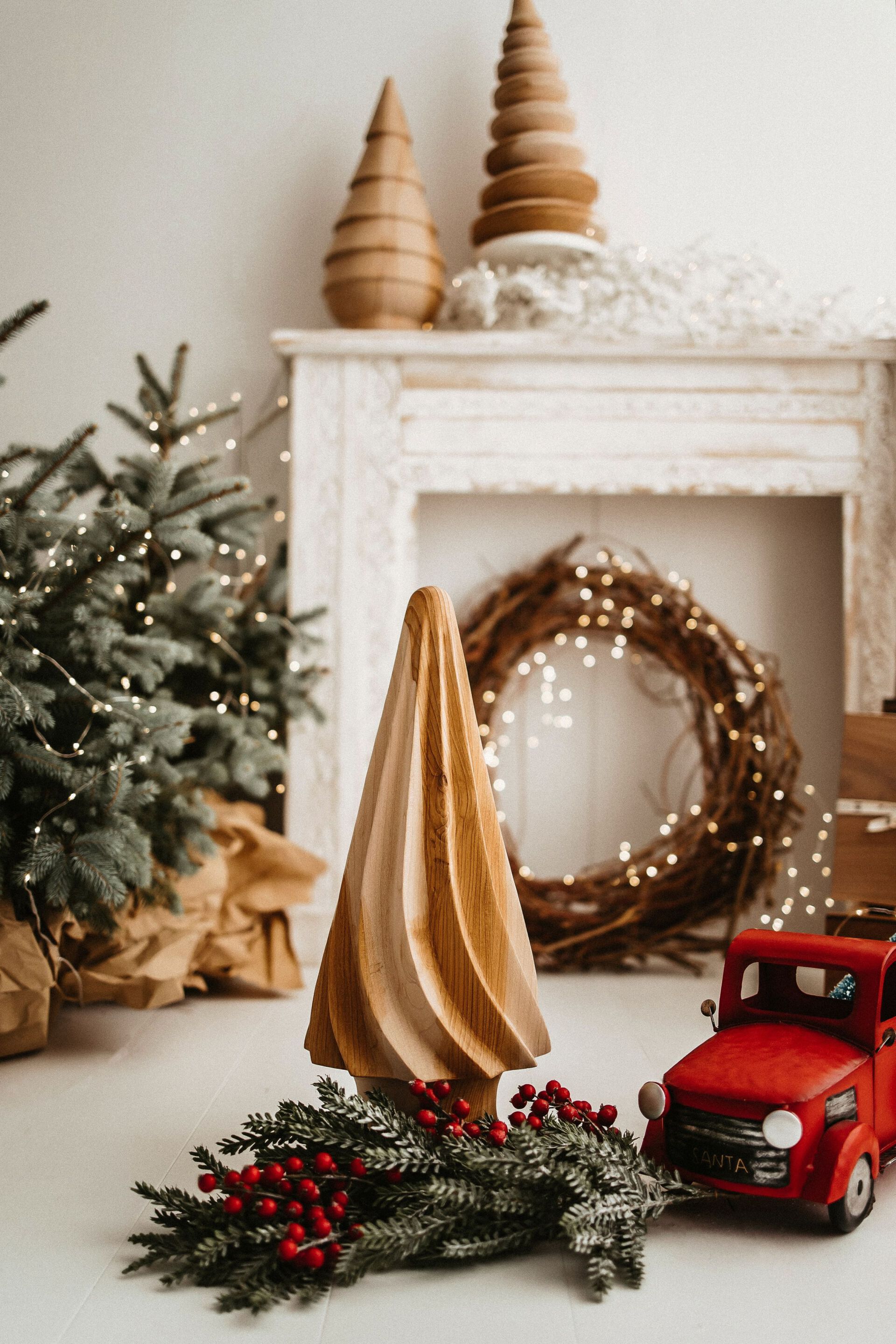 Рождественские украшения из кедра In Stock Riva1920 ARCH-00113046 - Вид №1