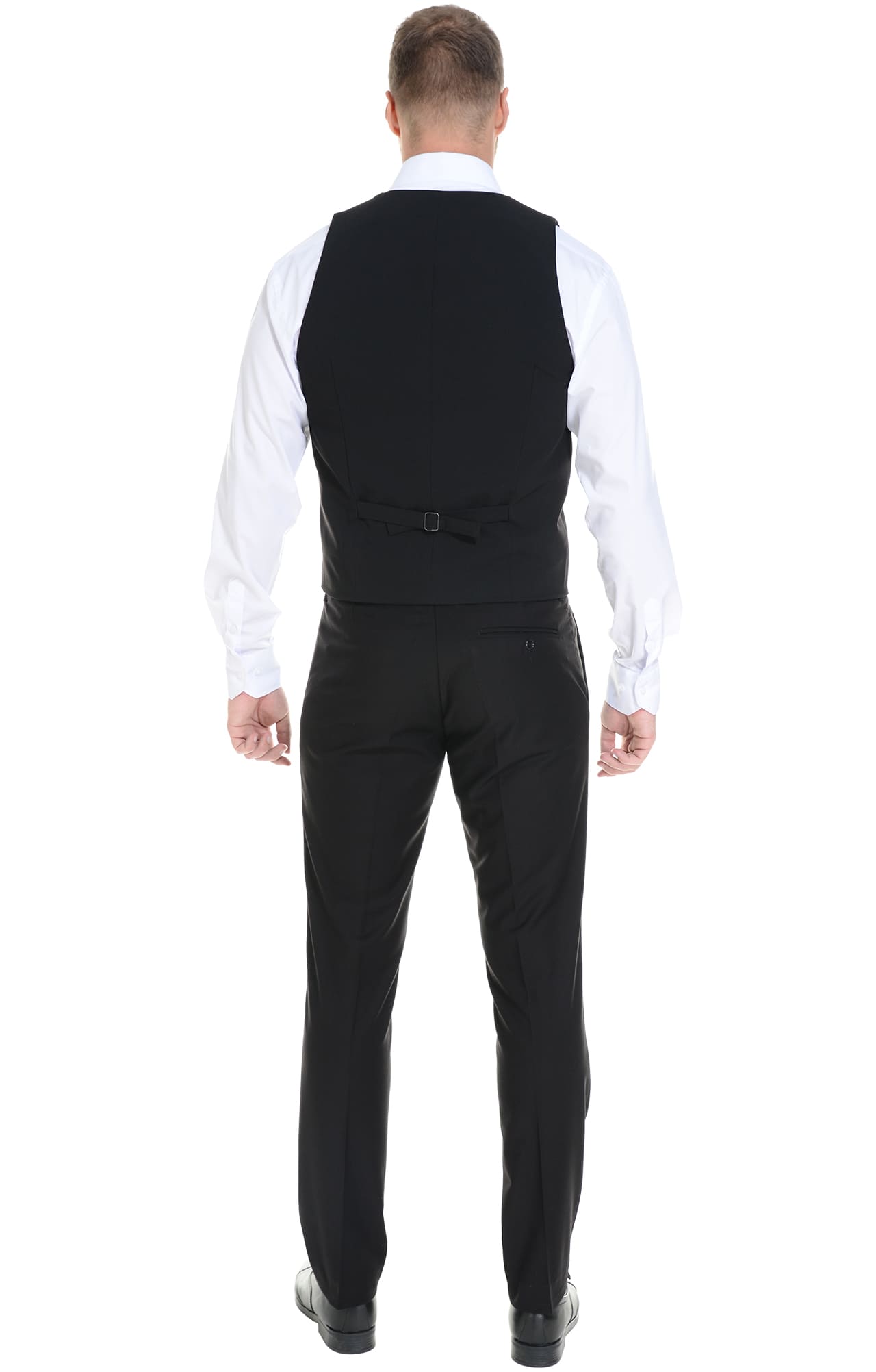 62867 Жилет  мужской BLACK El-Risto  Одежда для официантов  размер 50  - Вид №6