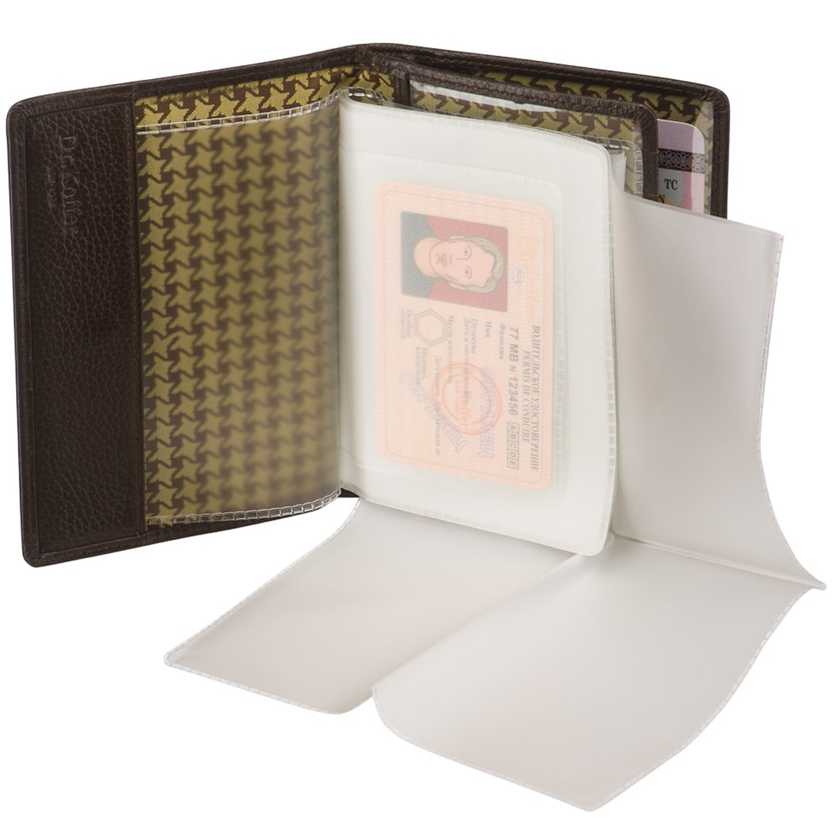 X510270-220-09 Обложка для паспорта и автодокументов Dr Koffer  - Вид №2