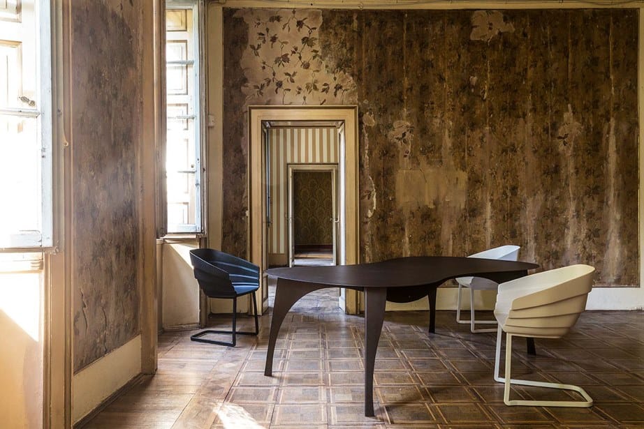 Полиуретановый консольный штабелируемый стул MOROSO Rift ARCH-00146210 - Вид №5