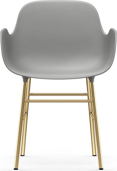 1400913 Кресло Brass Grey Normann Copenhagen Form - Вид №1