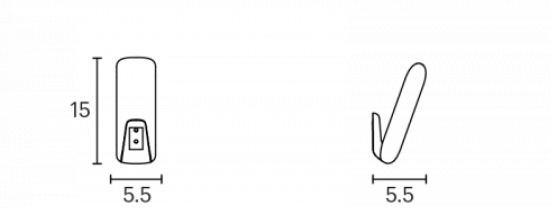 ENEA Настенная вешалка из полипропилена Caddy sun-id-1377640 - Вид №3