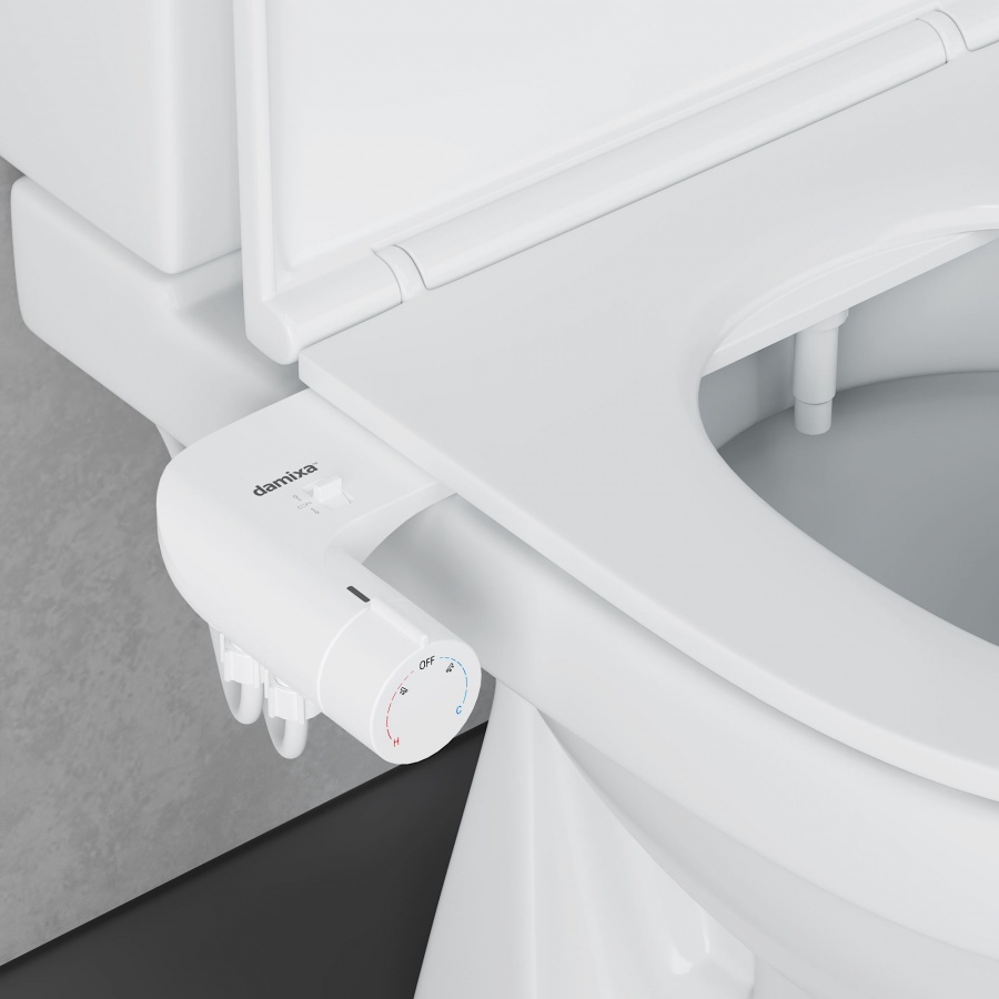 421788607SC 2 унитаз-компакт с приставкой биде и сиденьем микролифт Damixa Origin Evo  - Вид №1