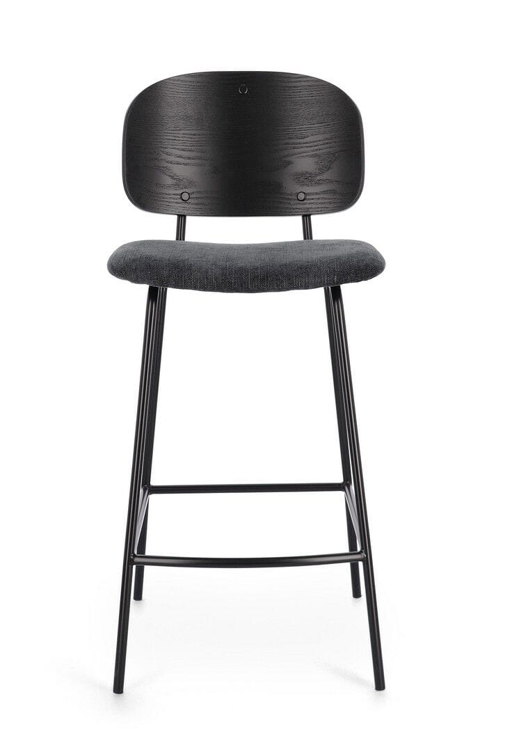 Высокий стул из ткани и дерева со спинкой BIZZOTTO SIENNA ARCH-00065029 - Вид №19