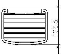 72160 Мыльница подвесная цвет хром LANGBERGER Accessories - Вид №2