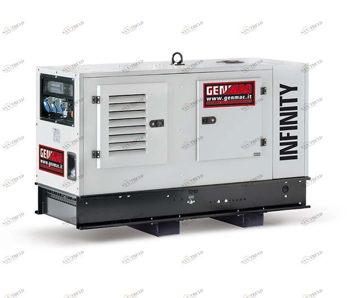 Генератор дизельный GenMac RG13PO в кожухе с АВР sun-id-1033153