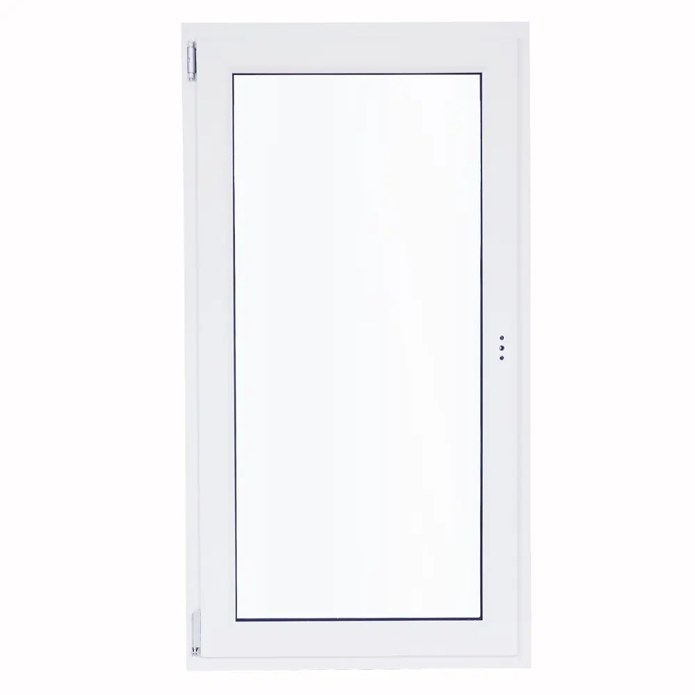 Окно пластиковое ПВХ Deceuninck одностворчатое 1410x870 мм (ВxШ) левое двуxкамерный стеклопакет белый/белый STLM-2194860 - Вид №1