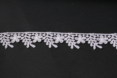 3058 Гипюр 20 мм в пакете белый Gamma 