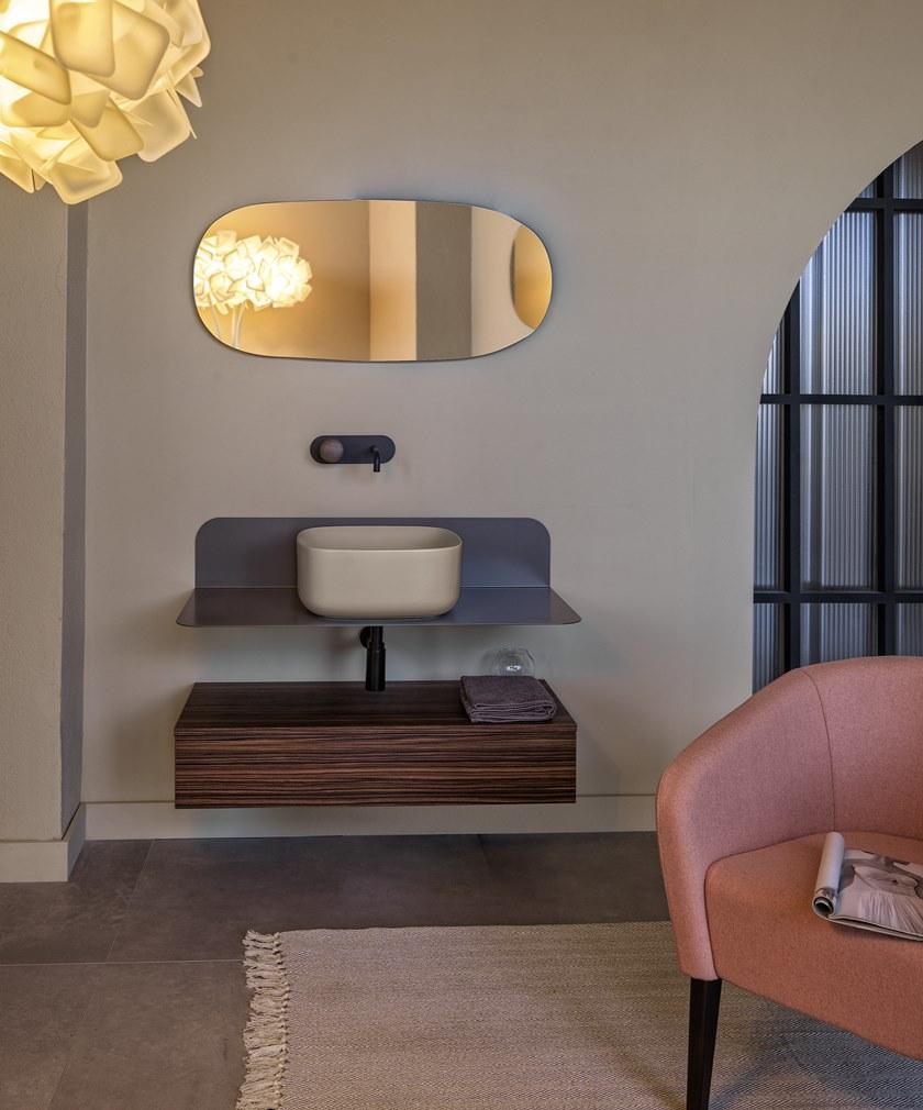 Scarabeo Ceramiche Столешница для умывальника из листового металла Plana sun-id-1412608 - Вид №4