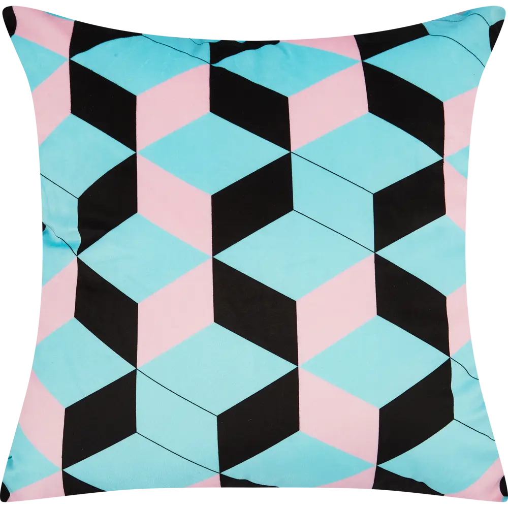 Подушка Шаранта 40х40 см цвет бирюзовый SEASONS STLM-2043825