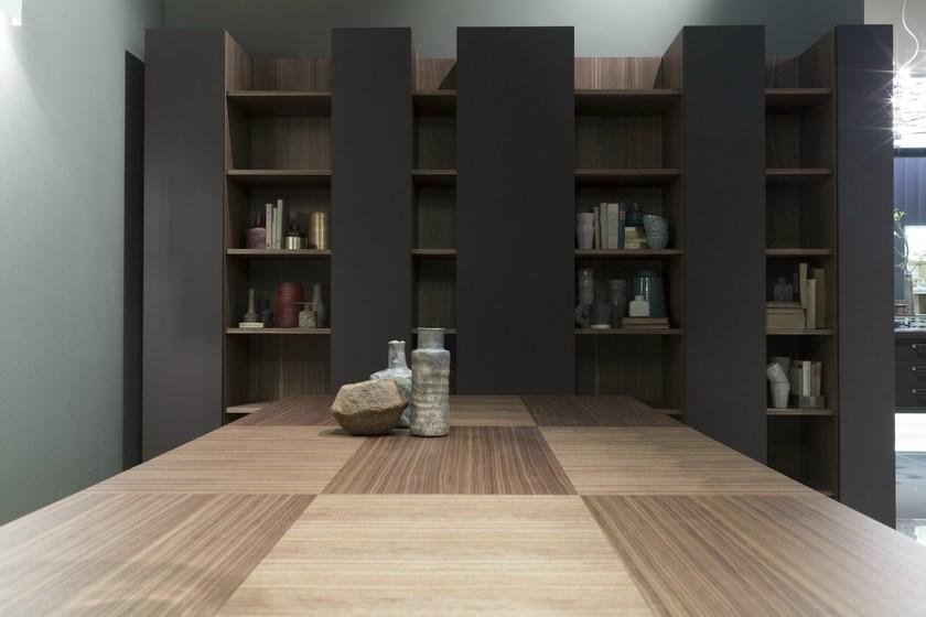 EmmeBi Лакированный прямоугольный обеденный стол из орехового дерева sun-id-1464948 - Вид №2