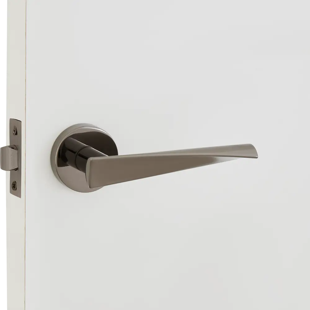 Дверные ручки 138 F комплект цвет графит 85224935 STLM-2202334 Santreyd  - Вид №4