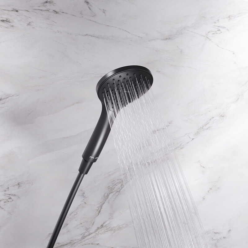 F42890A24 набор 2в1: см-ль д/душа верхний душ d 220 мм ручн.душ 110 мм 1 ф-ция душевая штанг AM.PM Gem - Вид №4