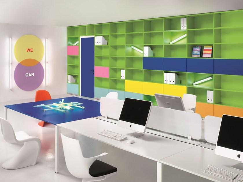 Ultom Самонесущий лакированный книжный шкаф 6xme elastoboxes sun-id-1441473 - Вид №11