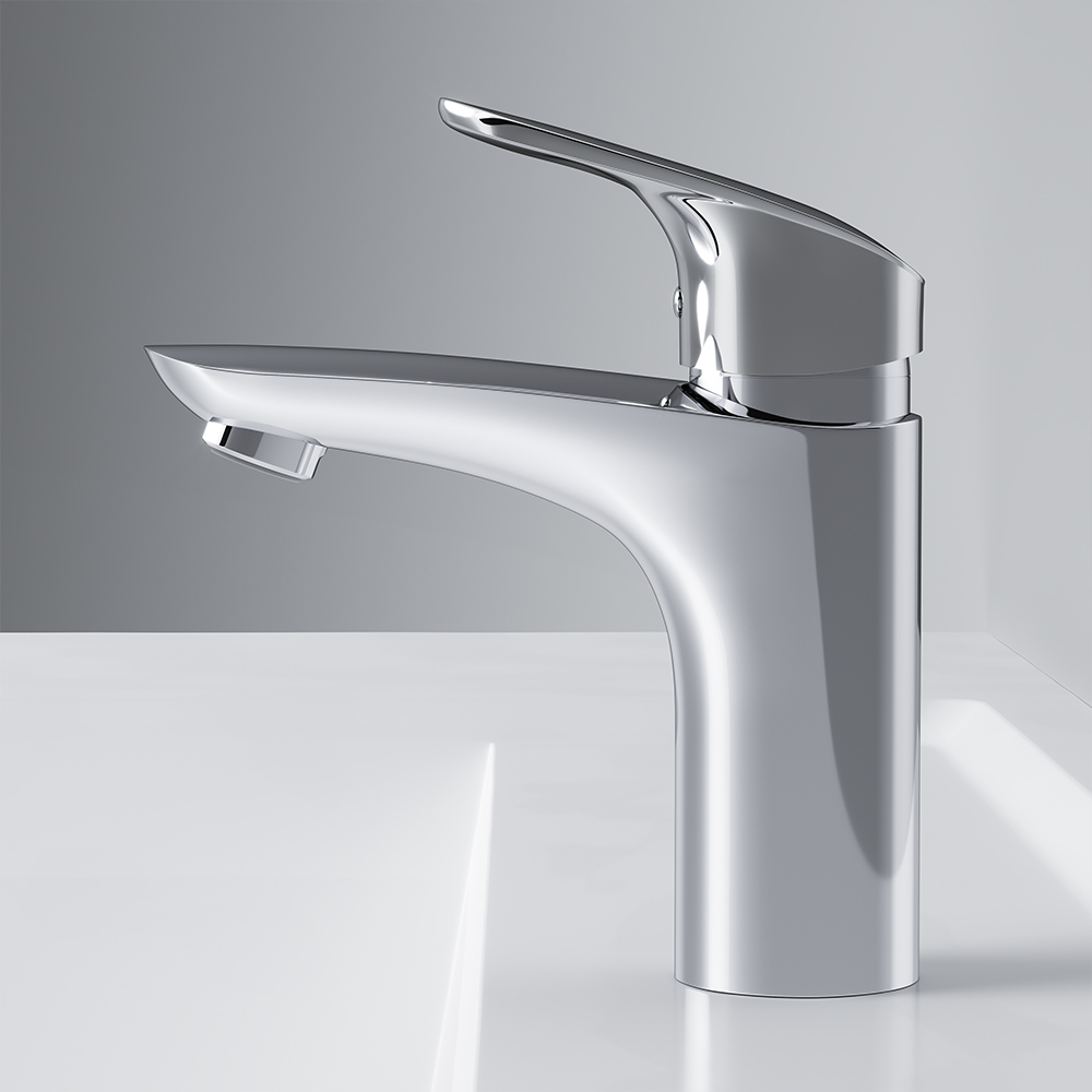 F8093016 смеситель для умывальника излив 110 мм хром шт AM.PM Like - Вид №4