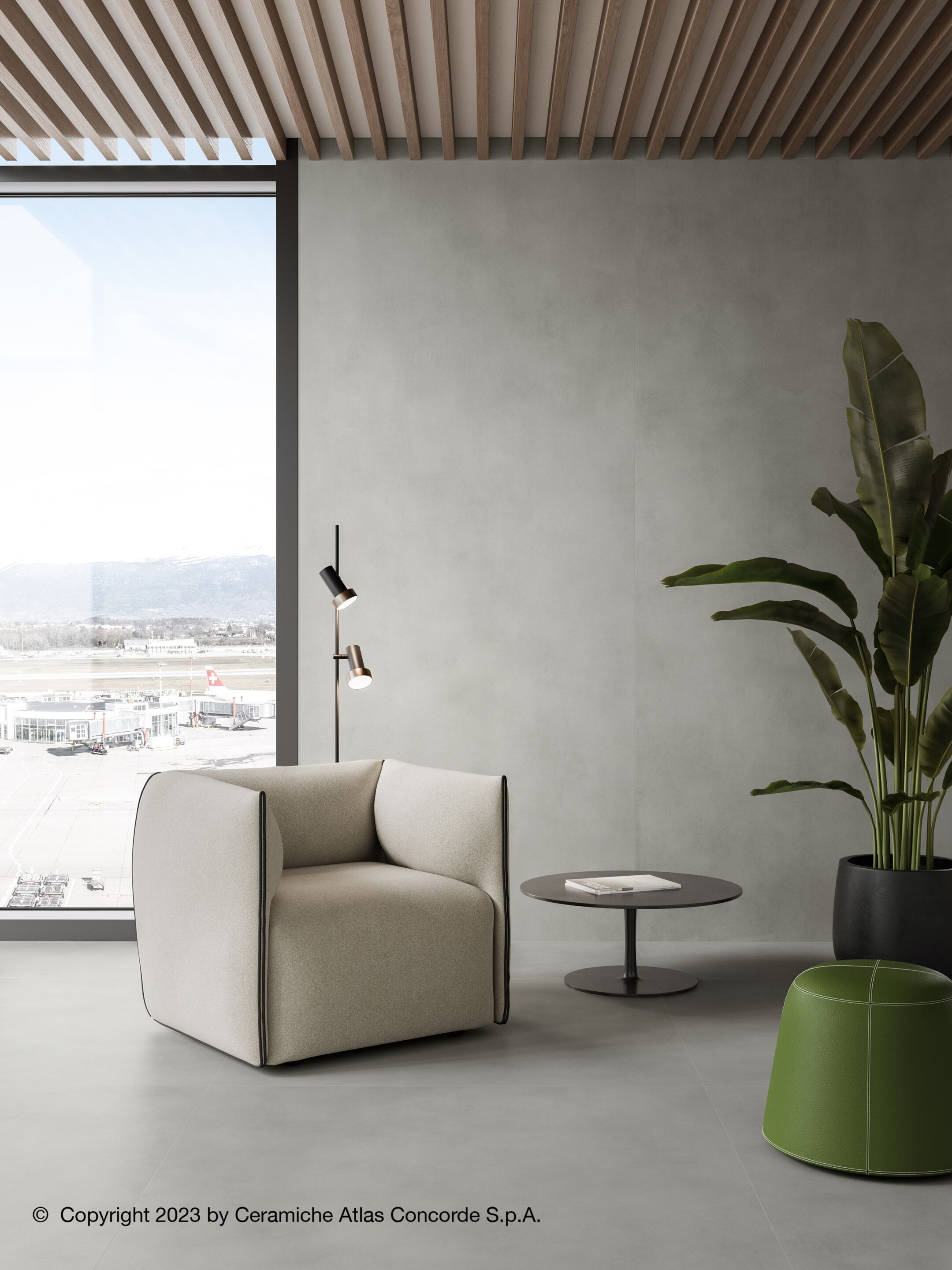 Пол / керамогранит с эффектом цемента Atlas Concorde Boost Balance ARCH-00002208 - Вид №15