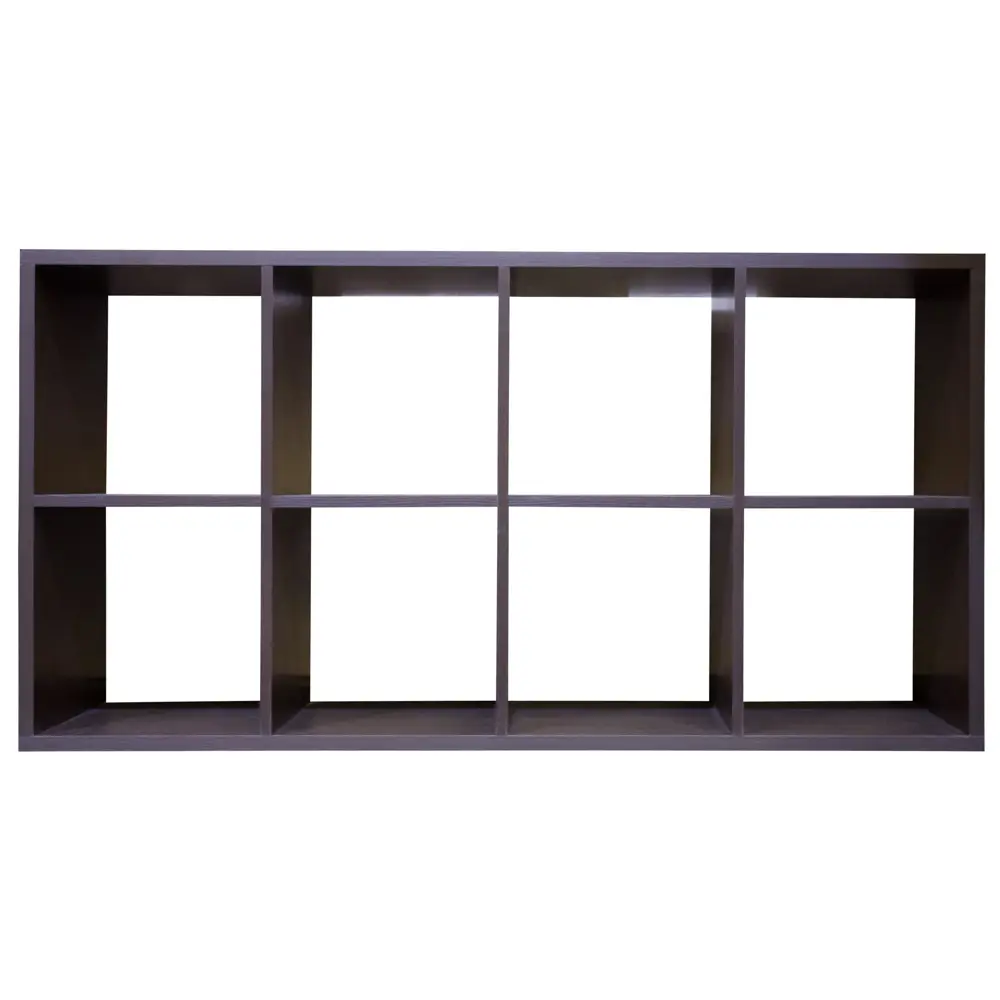 Стеллаж 8 секций 70x137,2x31,5 см, ЛДСП, цвет венге 18079685 STLM-2205991 Santreyd  - Вид №1