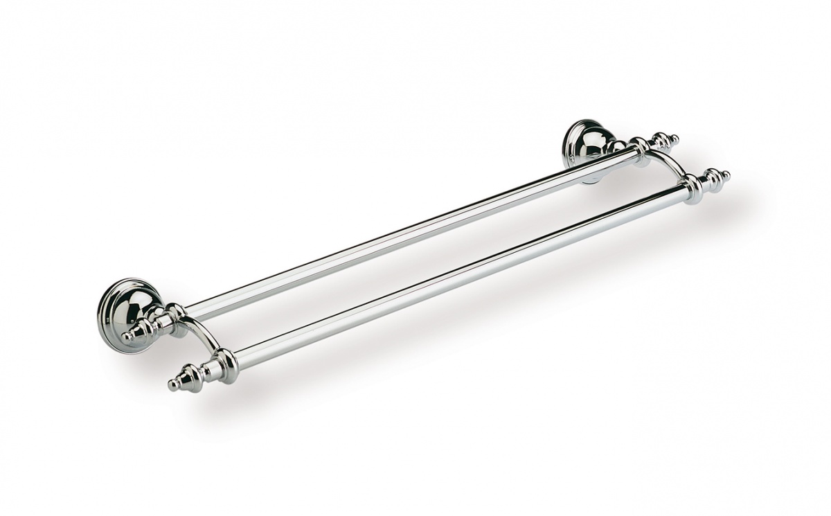 EL05.2(08) Stil Haus Elite, полотенцедержатель двойной, цвет хром