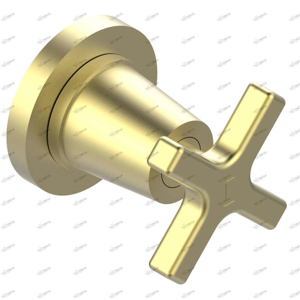 G69-30B/C Маховик для встраиваемого в стену вентиля для холодной воды Thg-paris Spirit Покрытие PVD матовая латунь G69 30B/C CAT.F