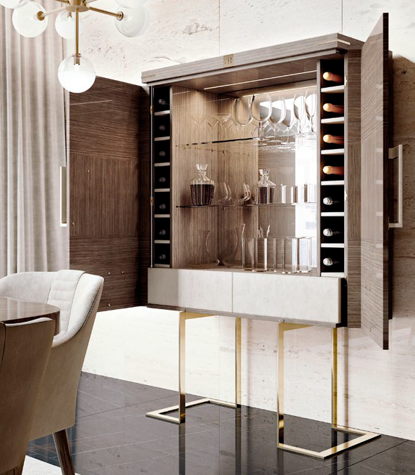 Барный шкаф  CARPANESE 7934 Contemporary - Вид №1