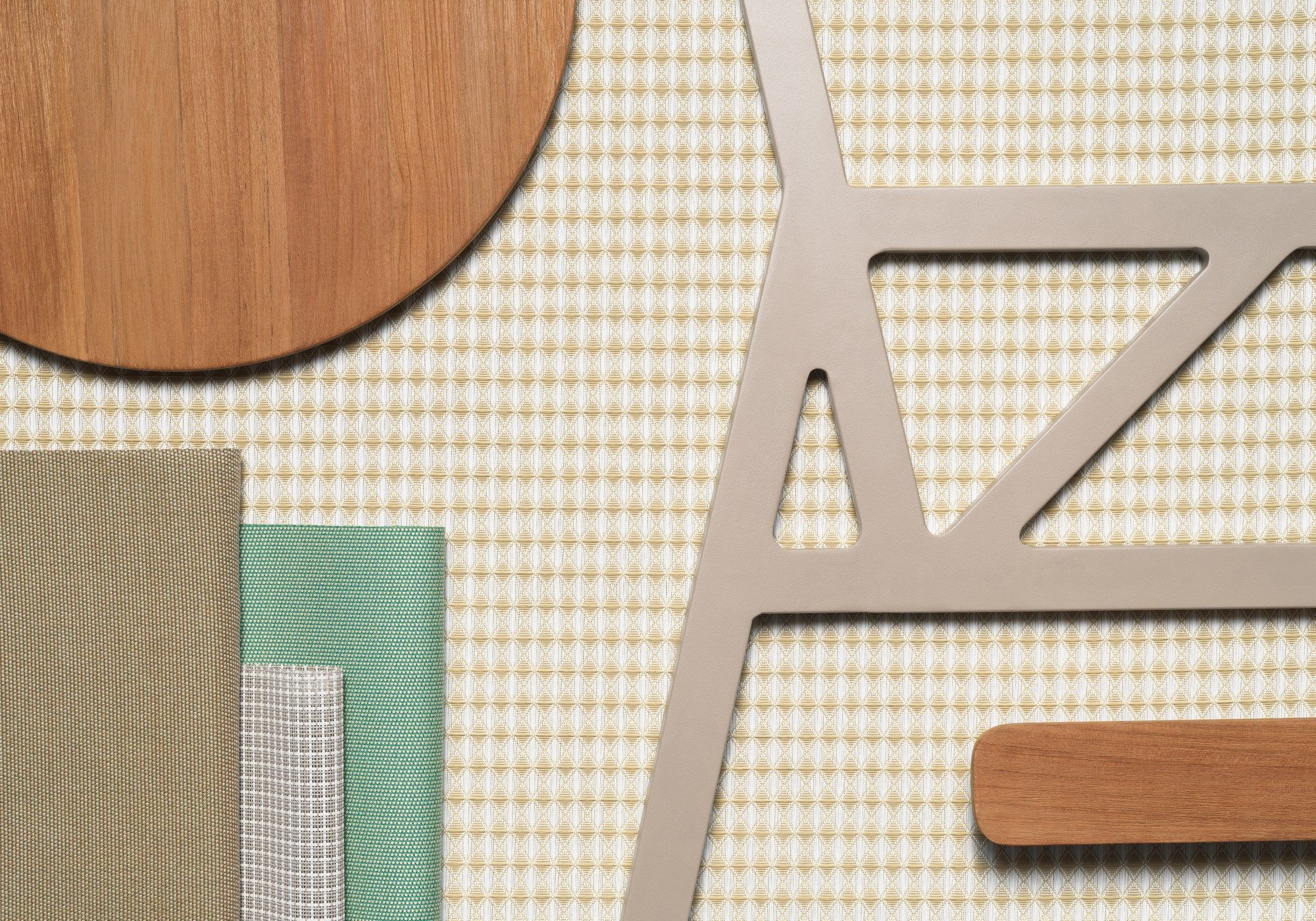 Угловое садовое кресло из ткани Kettal Vieques ARCH-00023919 - Вид №3