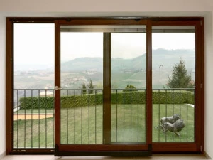 NAVELLO Копланарная французская дверь из дерева Scorrevoli