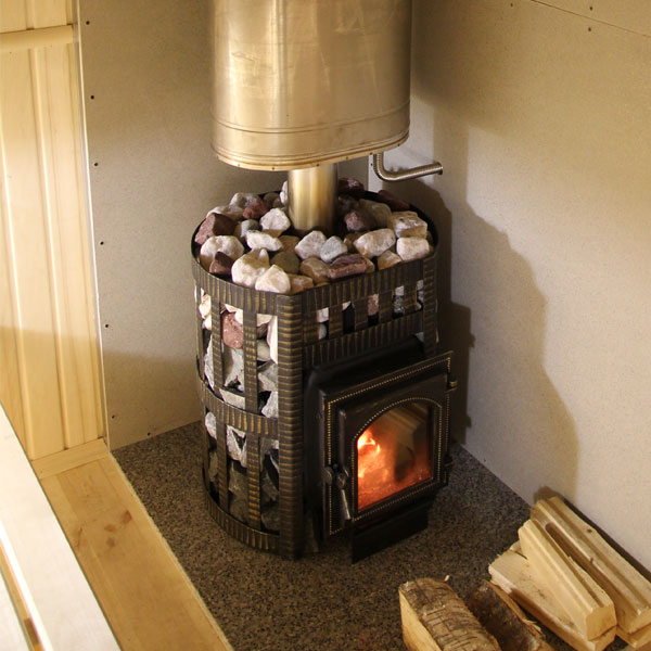 Печь каменка для бани Везувий Легенда Ковка 16 (270) без выноса 160 - Вид №1