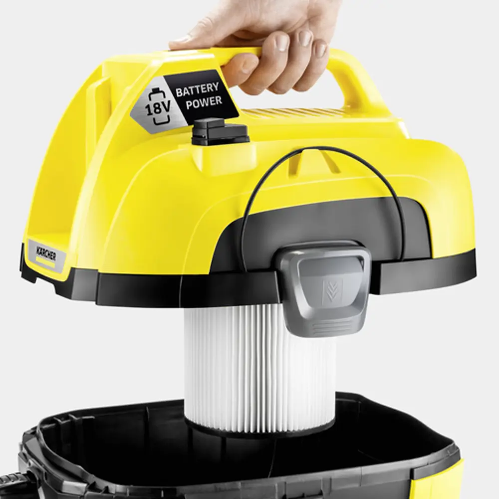 Пылесос Karcher WD 1 Compact Battery 7 л 230 Вт STLM-2200316 - Вид №3