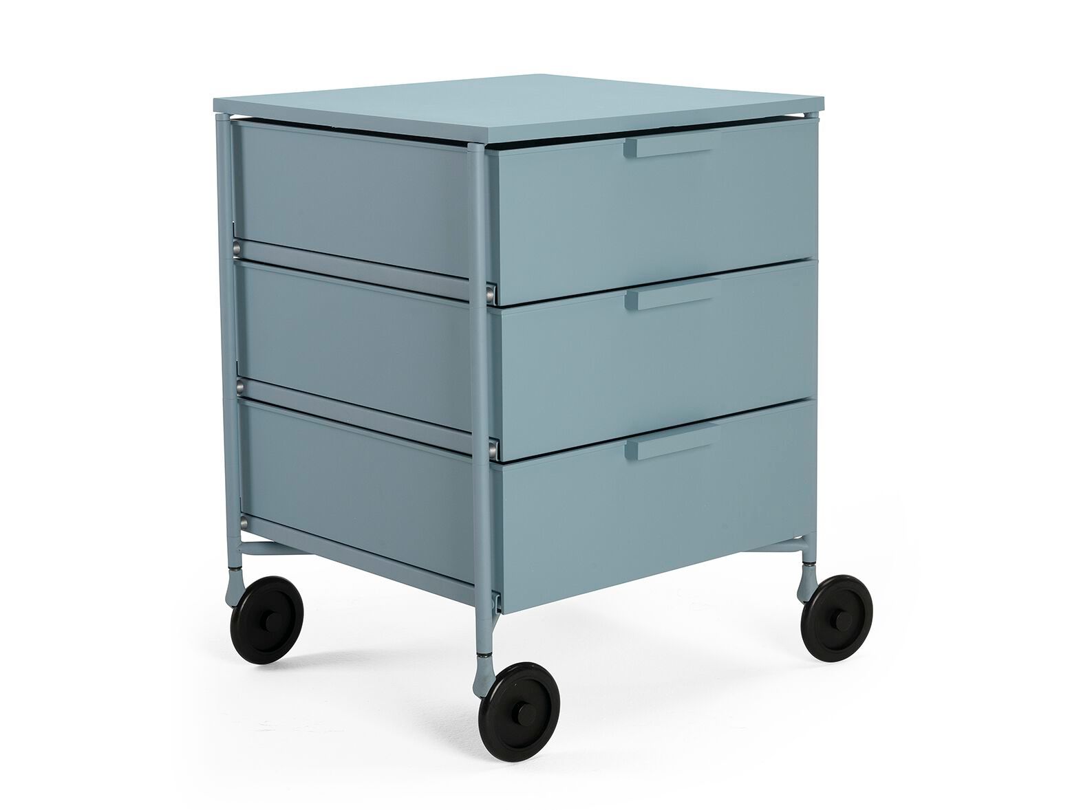 Офисный комод из инженерного пластика с колесами Kartell MOBIL ARCH-00054805