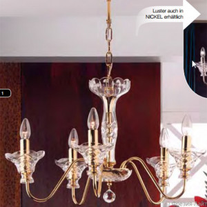 Orion LU 2396/5 gold люстра подвесная