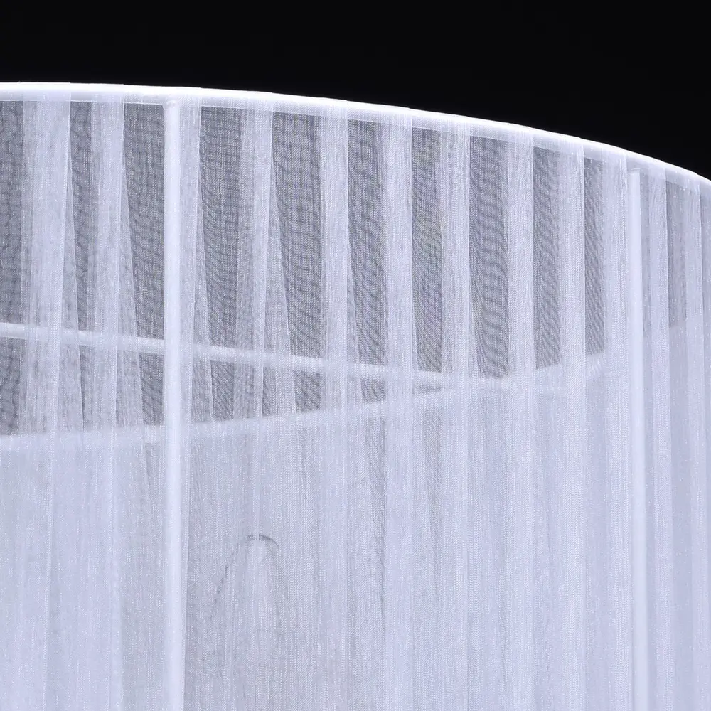 Люстра Нора 5xE14x60 Вт, металл/текстиль, цвет хром/белый MW-Light STLM-2124831 - Вид №8