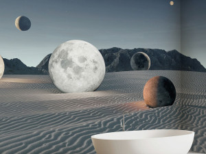 Carta da parati PVC free, eco-friendly, lavabile