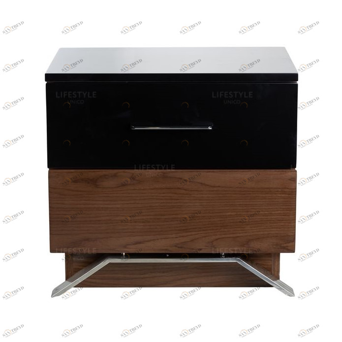 Тумбочка прикроватная с ящиком Vega UNICO  249569 Черный 