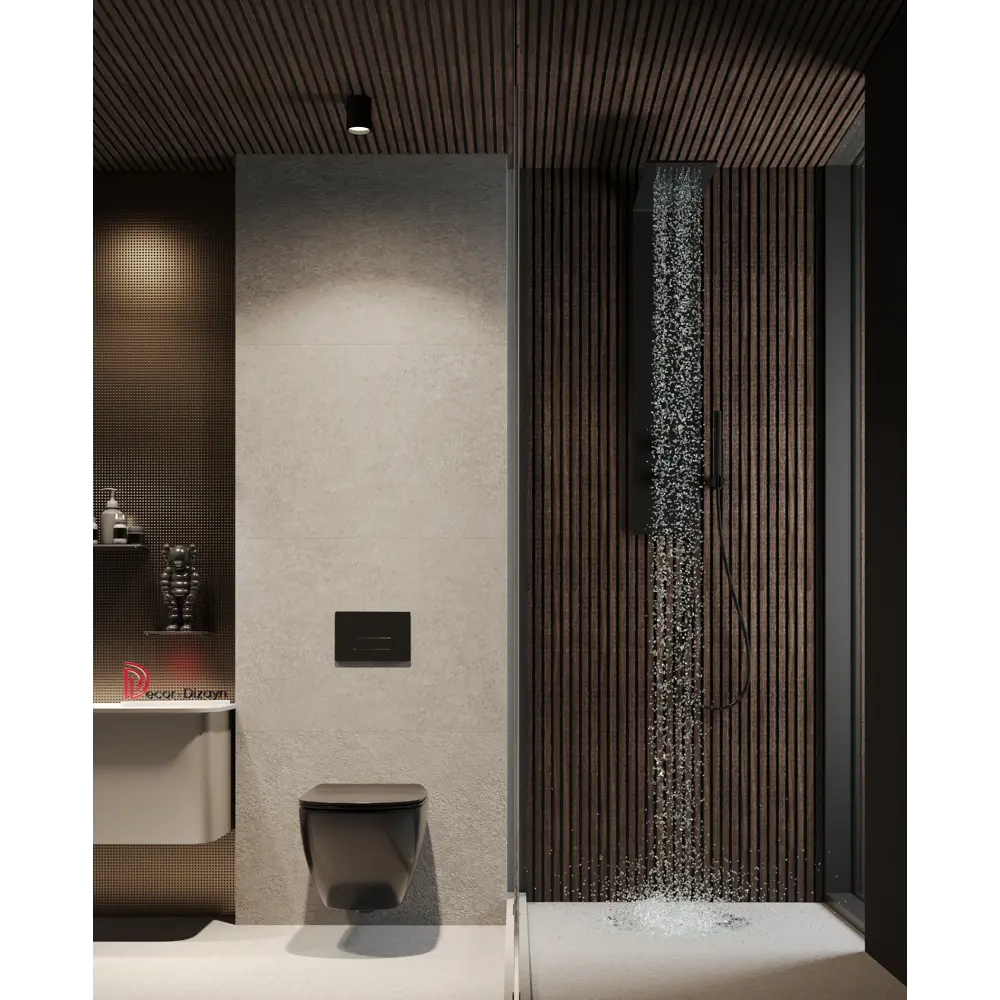 Панель стеновая Decor-Dizayn 904-67SH 10x150x3000 мм темно-коричневый 89338451 STLM-2191001  - Вид №4