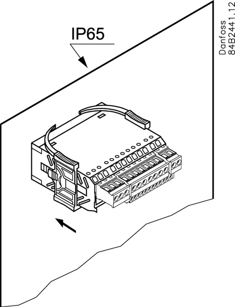 Danfoss EKC 202x EKC 202B Контр-р исп.и ур. 084B8691  - Вид №13