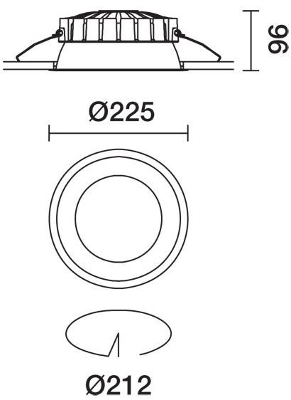 iGuzzini Встраиваемый светодиодный точечный светильник из литого алюминия Easy Aggr001119 - Вид №4
