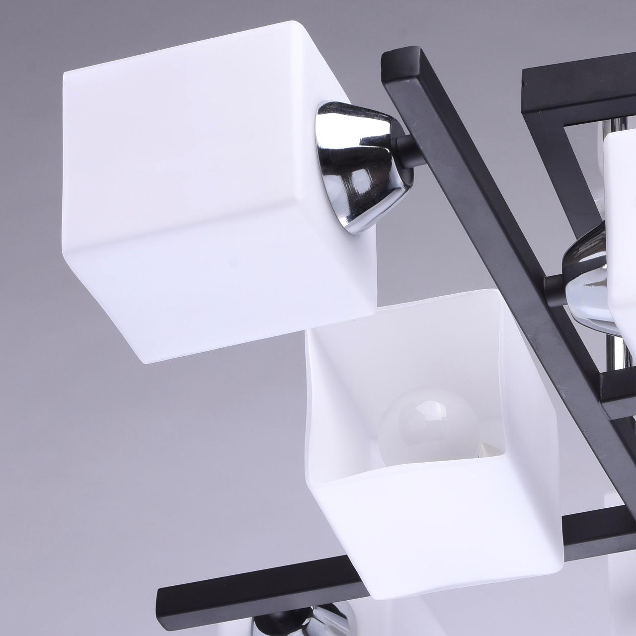 Потолочная люстра De Markt Тетро 673011508 DE MARKT ТЕТРО 183070 Белый  - Вид №3